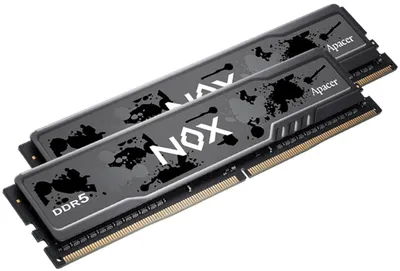 Модуль памяти Apacer AH5U32G56C522MBAA-2, DDR5, 32 ГБ (2×16 ГБ), 5600 МГц, DIMM, CL40