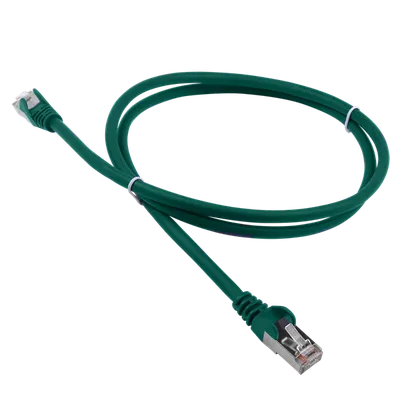 Патч-корд LANMASTER LAN-PC45/S5E-10-GN, FTP кат.5e, 4 пары, 10 м, LSZH