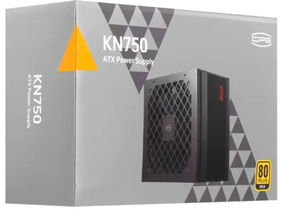 Блок питания PCCooler KN750, 750W, ATX3.1, 80+ Gold, Modular