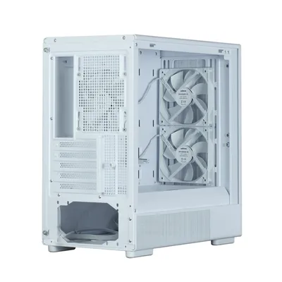 Корпус Zalman P10 NAMU WHITE, Mini Tower, mATX/Mini-ITX, 2×120 мм ARGB, окно
