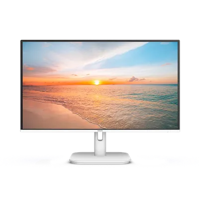 Монитор Philips 24E1N1100AW, 23,8", IPS, 1920×1080, 100 Гц, HDMI/VGA, белый