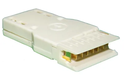Вилка LANMASTER LAN-S110P4, 110-тип, 4 пары, белая