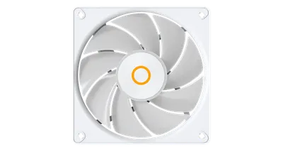 Вентилятор Ocypus Gamma F12 Elite WH ARGB 3 IN 1, 120×120×25 мм, 4-PIN PWM, 600–1800 об/мин