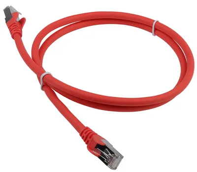 Патч-корд Lanmaster LAN-PC45/S6A-1.5-RD, RJ45–RJ45, кат.6A, FTP, 1.5 м, LSZH