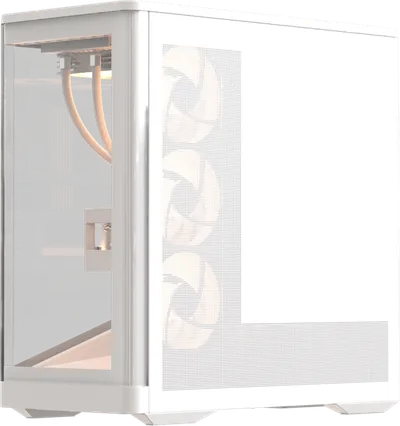 Компьютерный корпус Formula V Line Crystal U9 PA White, ATX, TYPE-C*1, USB3.0*2, Curved Glass, SIDE 3x PERFORMANCE ARGB, REAR 1x PERFORMANCE ARGB