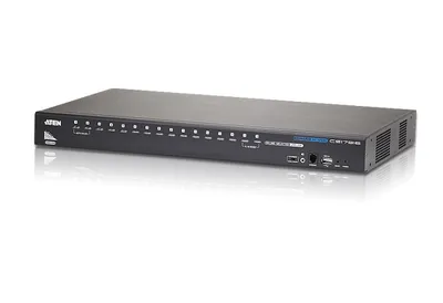 KVM-переключатель ATEN CS17916-AT-G, 16 портов USB+HDMI, 1U, 1920×1200