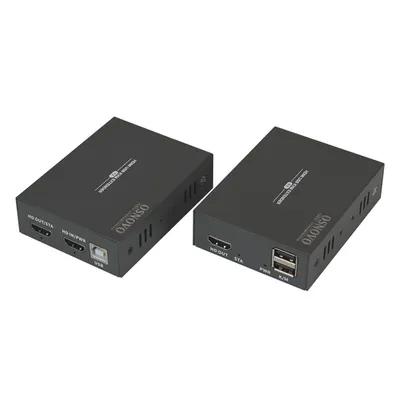 KVM-удлинитель OSNOVO TA-HiKMP2+RA-HiKMP2, HDMI/USB, CAT6, 50м