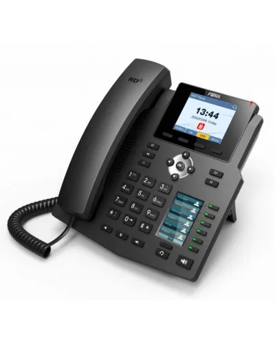 IP-телефон Fanvil X4U, 12 SIP-линий, 2,8" 320x240, PoE, 2×1 Гбит/с