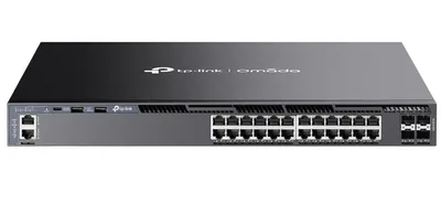 Коммутатор TP-Link SG6428X, L3, 24×1GbE, 4×SFP+