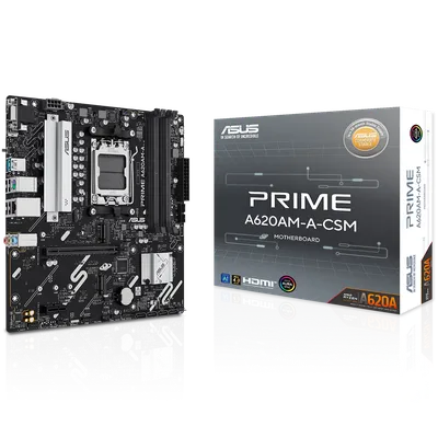 Материнская плата ASUS 90MB1MY0-M0EAYC, AM5, A620, DDR5, mATX