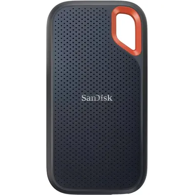 SDSSDE61-2T00-G25 - Твердотельный накопитель SSD SanDisk Extreme 2TB Portable SSD - up to 1050MB/s Read and 1000MB/s Write Speeds, USB 3.2 Gen 2, 2-meter drop protection and IP55 resistance