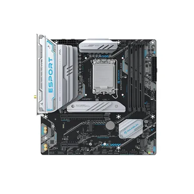 Материнская плата Maxsun eSport B860M WIFI ACE, LGA1851, Intel B860, 4xDDR5, 2xSATA, 3xM.2, 1xPCIe 5.0 x16, 1xPCIe 4.0 x4, 1xPCIe 3.0 x1, 1xDP, 1xHDMI, 1x2.5Gb LAN, Wi-Fi 6, Bluetooth 5.2, 1xUSB-C 20Gbps, 4xUSB-A 5Gbps, 4xUSB-A 2.0, 2x3.5 мм, 5.1, mATX