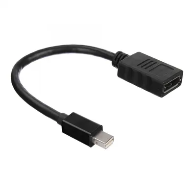 Кабель-адаптер ACD ACD-DAMDF-01B, mDP→DP, 0.2м, черный