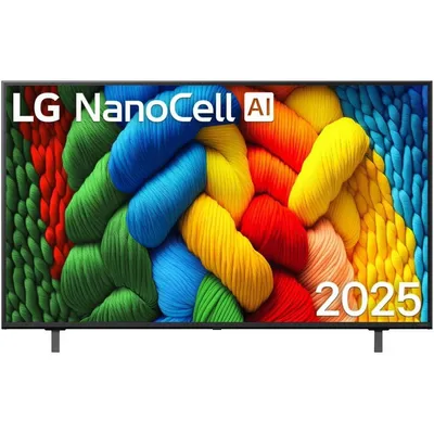 Телевизор LG 55NANO81A6A.ARUG, 55", 4K UHD, Smart TV, WebOS