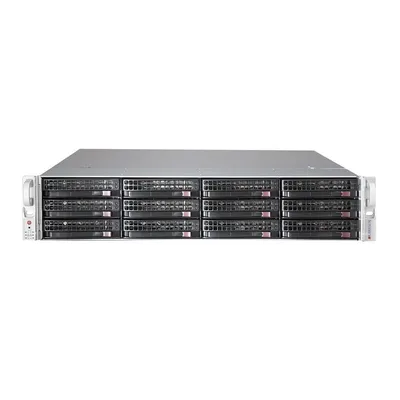 Корпус Supermicro CSE-826BE1C4-R1K23LPB, 2U, 12×3.5", 1200W