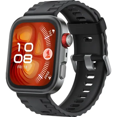 55020FAJ - Смарт часы, Huawei, Watch Fit 4 Pro SYA-B29, Дисплей 1,82" цветной AMOLED-экран, Разрешение 480 x 480, Водонепроницаемые (5 АТМ), (Black) Чёрный