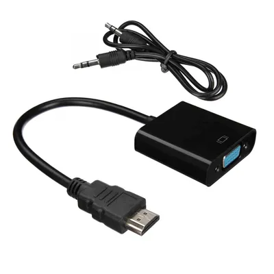 Кабель-адаптер ACD ACD-DAHVF-01B, HDMI-VGA, 0.2м