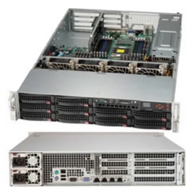 Корпус серверный Supermicro CSE-829BTQ-R920WB, 2U, 10xHotSwap, 920W