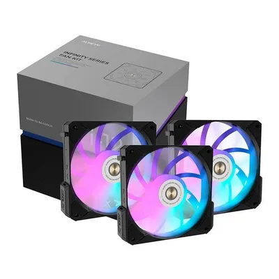 Вентилятор ALSEYE AS.04.09.0004, 120 мм, 3 шт., PWM, RGB