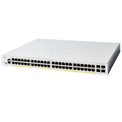 Коммутатор Cisco Catalyst C1200-48P-4X, 48×1GbE PoE+, 4×10G SFP+, L2/L3