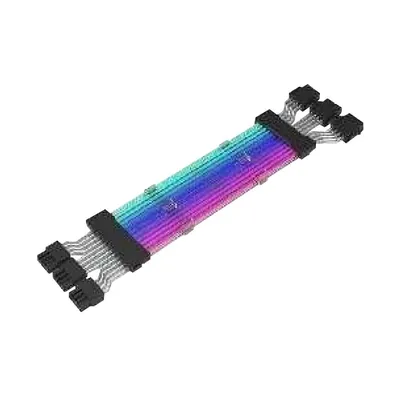 Кабель ALSEYE AS.10.0119, RGB, 3×8-pin, 0.15 м