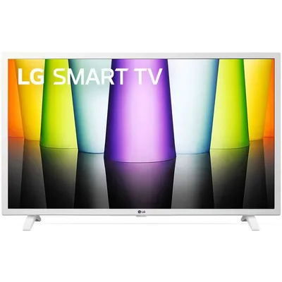 Телевизор LED LG 32LQ63806LC.ARU, 32" Full HD, Smart TV, Wi-Fi, DVB-T2/C/S2, белый
