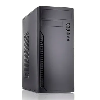 Корпус FoxLine FL-301-FZ500R, ATX, Middle Tower, 500W PSU