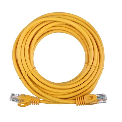 Патч-корд ACD ACD-LPU5E-50Y, Cat5e UTP, 5.0м, желтый