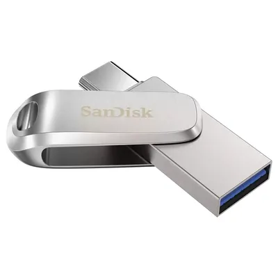 USB-флешка SanDisk Ultra Dual Drive Luxe SDDDC4-032G-G46, 32 ГБ, USB-C/USB-A