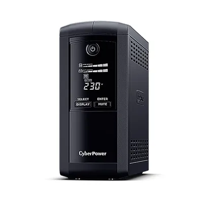 ИБП CyberPower VP1000EILCD, линейно-интерактивный, 1000 ВА/550 Вт, 6x IEC C13