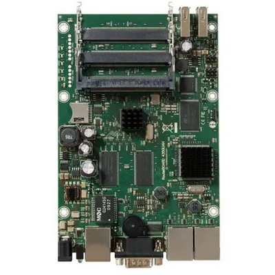 Плата маршрутизатора Mikrotik RB435G, 3×GbE LAN, 5×miniPCI, 256MB RAM