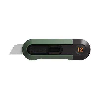 Нож технический DELI HT4007L, лезвие 12 мм, сталь SK5, выдвижное