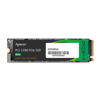 SSD Apacer AS2280Q4L 1 ТБ, M.2 2280, PCIe Gen4x4, NVMe, 3D NAND