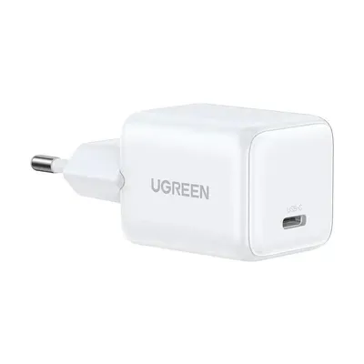 Сетевое зарядное устройство UGREEN X513 (65009) 30W USB-C GaN Fast Charger EU. Цвет: белый 