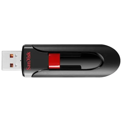Флешка SanDisk Cruzer Glide SDCZ600-256G-G35, 256 ГБ, USB 3.2 Gen 1