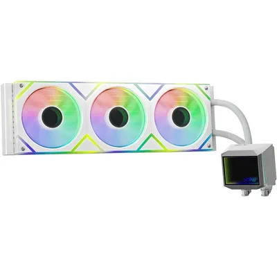 СВО XPG LEVANTEII360-WHCWW, 360мм, 3×120мм, белый