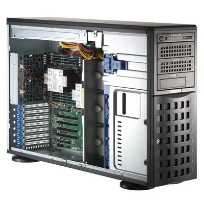 Серверная платформа Supermicro SYS-741P-TRT, 2×LGA-4677, 16×DDR5, 2×10GbE