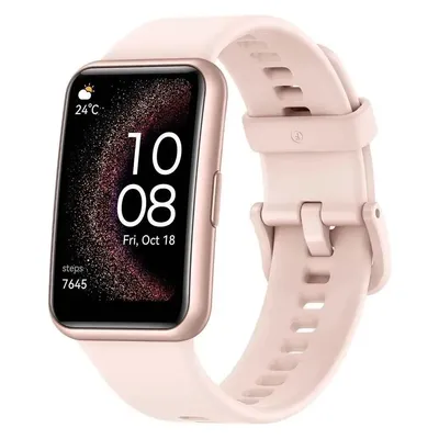 Смарт-часы HUAWEI 55020ATE, Watch FIT SE, розовый силикон
