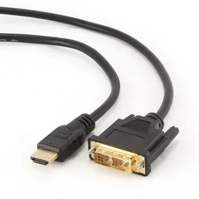 Кабель CABLEXPERT CC-HDMI-DVI-10, HDMI→DVI-D, 3м, черный