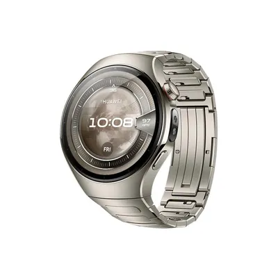 55020EVK - Смарт часы, Huawei, Watch 5 RTS-AL00 46mm, Дисплей 1.5" цветной AMOLED-экран, Разрешение 466 x 466, Вес 56 гр, (Titanium Strap) Титан