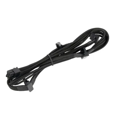 Кабель питания Silverstone PP06B-4SATA10, 6-pin EPS -> 4xSATA, 1м
