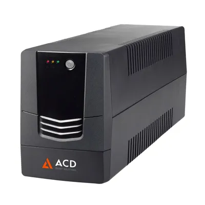 ИБП ACD PW-Base 1000, 1000 ВА / 600 Вт, 4×CEE 7, интерактивный