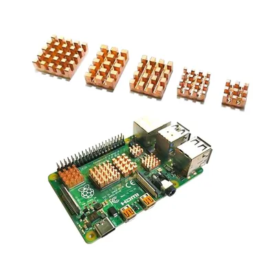 Набор радиаторов ACD RA603, медные, 5 шт, для Raspberry 4B