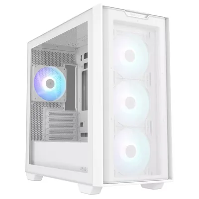 Корпус ПК ASUS 90DC00H3-B19010, A21 PLUS, белый, TG