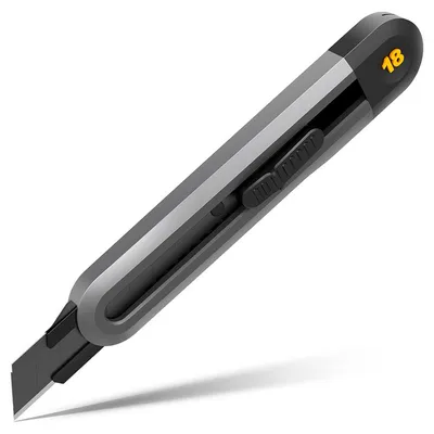 Нож технический Deli HT4018, лезвие 18 мм, сталь SK5, 170 мм