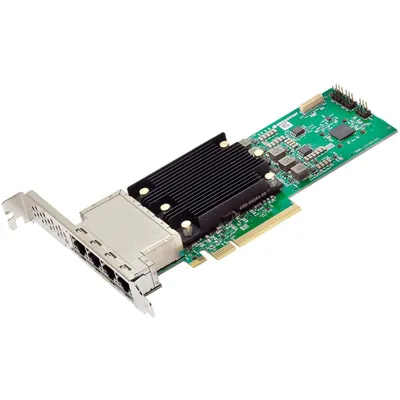 Сетевой адаптер Lenovo ThinkSystem Broadcom 57412 10GBase-T, 4 порта RJ-45, PCIe 3.0