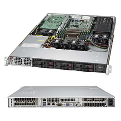 Серверная платформа Supermicro SYS-1018GR-T, 1U, 2×1400W