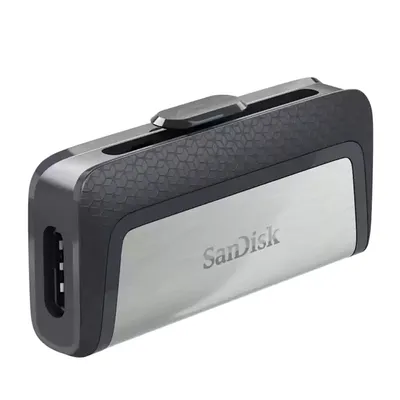 Флеш-накопитель SanDisk Ultra Dual SDDDC2-064G-G46, 64 ГБ, USB-C + USB-A