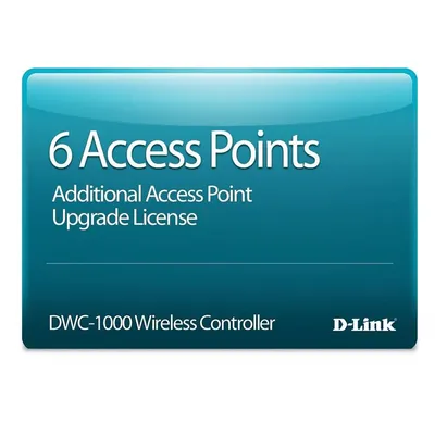 Электронный ключ для активации ПО/ DWC-1000-AP6 License for supporting 6 additional APs on DWC-1000