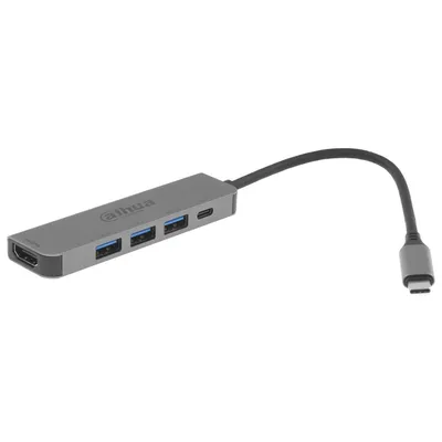 DH-TC35 Концентратор Dahua 5-in-1 Docking station 5 in 1 USB 3.1 Type-C to HDMI + USB 3.0  +  PD  Docking Station